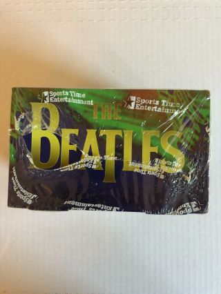 Beatles Sports Time Entertainment trading cards box 2