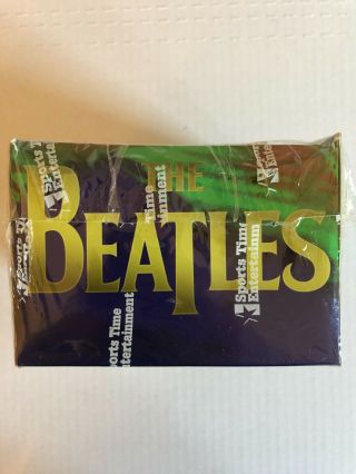 Beatles Sports Time Entertainment trading cards box 4