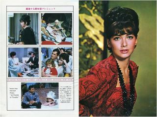 Suzanne Pleshette 40 Pounds Of Trouble 1963 Japan Picture Clippings 2 - Pages Kd/w