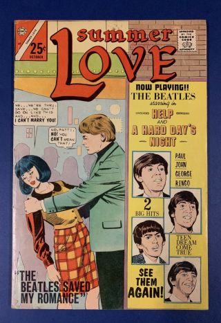 1966 1960s Summer Love Volume 2 No.  47 Beatles Cover & Story Rock & Roll