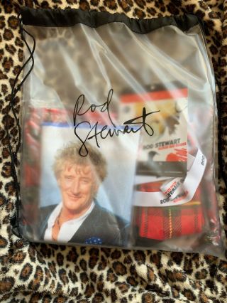 Rod Stewart 2019 Tour Goodie Bag