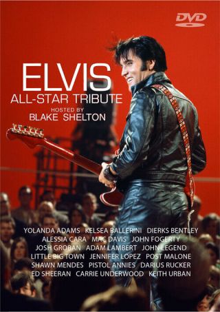 Elvis Presley All Star Tribute 2019 Dvd Blake Shelton Carrie Underwood