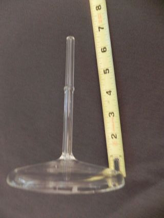 Vtg Pyrex Glass Stem Only For 9 Cup Coffee Pot Percolator Stove Top 6 3/4 "