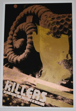 The Killers Concert Poster
