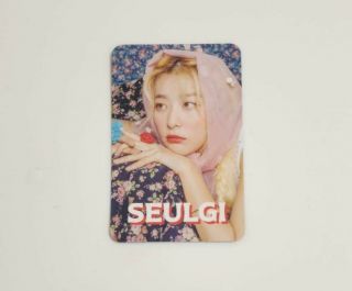Red Velvet Japan 2nd Mini Album Sappy - Photo Card/photocard Seulgi