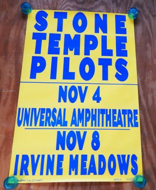 Stone Temple Pilots - Universal Amphitheater - Vintage Concert Poster