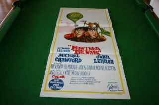 How I Won The War Rare 1967 Aust Daybill Movie Poster In Rare Cond