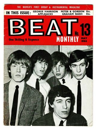 Beat Monthly - No 13 - 1964 - Rolling Stones Cover