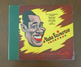 A Duke Ellington Panorama 4 78rpm Records Victor Musical Smart Set 