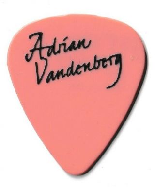 Adrian Vandenberg Tour Guitar Pick ( (whitesnake))  Vintage Steve Vai Thin Lizzy
