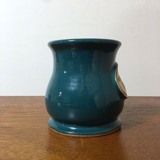 Ruffed Grouse Society Mug Hand Thrown Pottery Coffee Green Cup 4