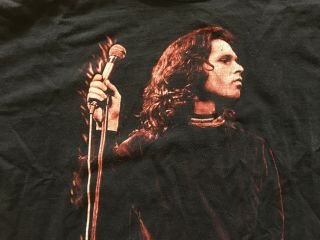RAE VINTAGE The Doors Jim Morrison Light My Fire T Shirt Winterland XL 2