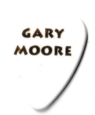 Gary Moore Rare Guitar Pick ( (thin Lizzy))  Cd Lp Blues Ticket Concert Live