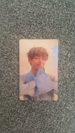 Bts Official Love Yourself Her O Taehyung V Photocard Uk Seller