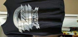Vintage 1990 1991 Zz Top Recycler World Tour Concert T - Shirt Size Large