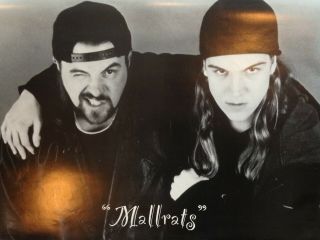 Mallrats Movie Poster - Jay And Silent Bob 22 " X34 " Black And White