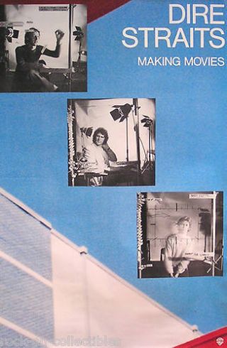 Dire Straits 1980 Making Movies Promo Poster
