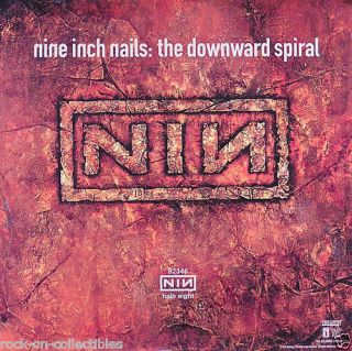 Nine Inch Nails Nin 1994 The Downward Spiral Promo Poster