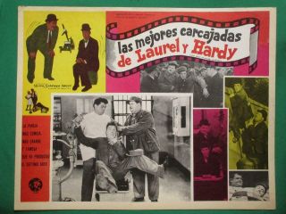 The Best Of Laurel And Hardy Documentary Spanish Mexican Lobby Card 3