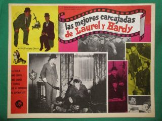 The Best Of Laurel And Hardy Documentary Spanish Mexican Lobby Card 4