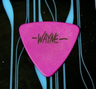 Static X // Wayne Custom Tour Guitar Pick // Purple/black Ozzfest