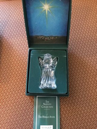 Waterford Marquis The Nativity Set Angels - Set Of (3) 3