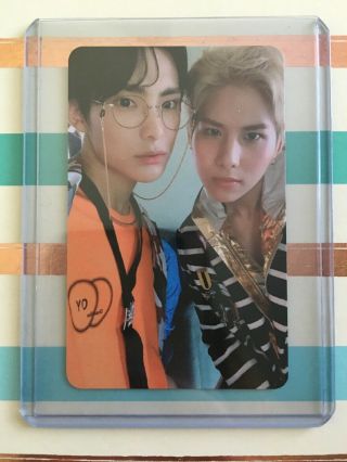 Jun And Wow Official Photocard A.  C.  E Adventures In Wonderland (in Card Sleeve)