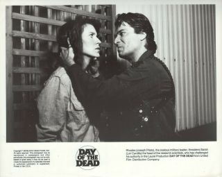 Day Of The Dead 1985 8x10 Black & White Movie Photo Nn