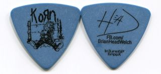 Korn 2017 Suffering Tour Guitar Pick Brian Head Welch Custom Concert Stage 1