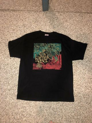 Vintage Lamb Of God Ashes Of The Wake Size Xl T - Shirt