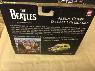 The Beatles Album Cover Die - cast Car Collectable Corgi,  Sgt.  Peppers 5