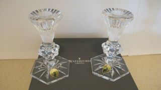 Waterford Crystal 5 " Chatham Candlestick Holders