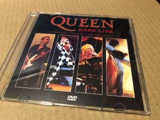 Queen Rare Live A Concert Through Time And Space Rare Limited Dvd