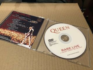 Queen Rare Live A Concert Through Time And Space Rare Limited Dvd 2