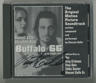 Vincent Gallo Autographed Buffalo 