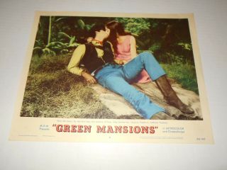 Green Mansions Audrey Hepburn Anthony Perkins Lobby Card 1959