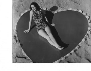 Rosemary Lane In Her Swimsuit 7 X 9 Portrait Photo By Welbourne