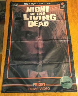 Night Of The Living Dead Retro Vhs Tape Pillowcase Candy Sack By Loot Crate