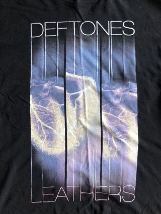 Vintage The Deftones Concert Shirt Black Size Xl
