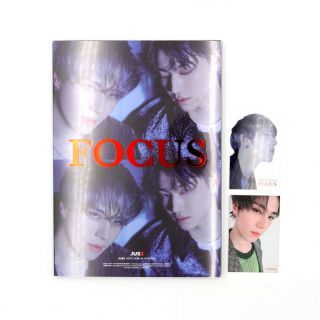 [jus2] Focus Album/b Ver Cover,  Yugyeom Photobook,  2 Photocards/yugyeom Set 2