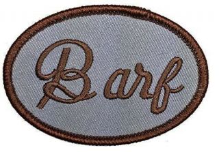 Spaceballs Barf " The Mog " John Candy Embroidered Patch