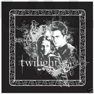 Twilight Bandana Bella Swan Edward Cullen Headscarf Robert Pattinson