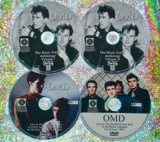 Button & Orchestral Manoeuvres In The Dark Music Video & Archive 4 Dvd Omd