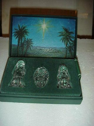 Waterford Marquis Crystal Christimas Nativity Set