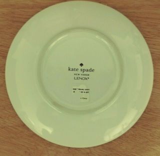 Kate Spade Order ' s Up - All in Good Taste by Lenox Diner Tidbit Plates Set of 4 4