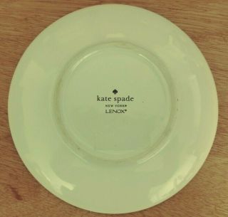 Kate Spade Order ' s Up - All in Good Taste by Lenox Diner Tidbit Plates Set of 4 6