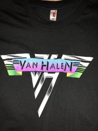 Van Halen 2007 World Tour T Shirt Size Xl Vintage Concert