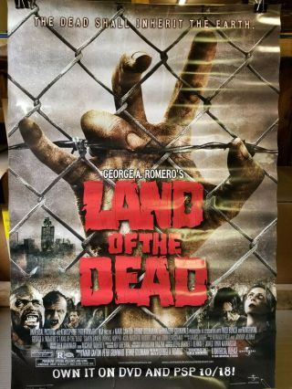 Land Of The Dead 2005 27x40 Rolled Dvd Promotion Poster