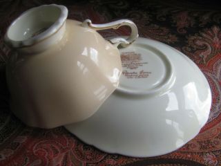 Vintage 40 ' s Paragon Winston Churchill Fine Bone China Tea Cup & Saucer England 6