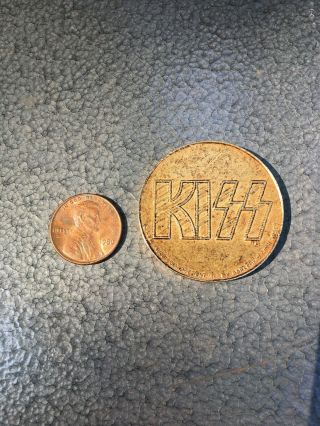 Kiss Concert Tour Coin 3